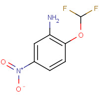 54939-58-1 2-(DIFLUOROMETHOXY)-5-NITROANILINE chemical structure