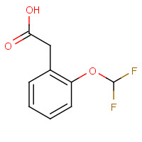 86867-68-7 2-(DIFLUOROMETHOXY)PHENYLACETIC ACID chemical structure