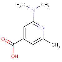 226917-15-3 2-(Dimethylamino)-6-methyl-4-pyridinecarboxylicacid chemical structure