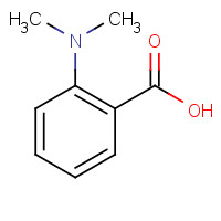 610-16-2 2-DIMETHYLAMINOBENZOIC ACID chemical structure