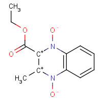 13297-18-2 2-(ETHOXYCARBONYL)-3-METHYLQUINOXALINEDIIUM-1,4-DIOLATE chemical structure