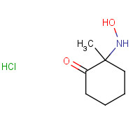 306935-62-6 2-(HYDROXYAMINO)-2-METHYLCYCLOHEXAN-1-ONE HYDROCHLORIDE chemical structure
