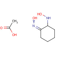 13785-65-4 2-(HYDROXYAMINO)CYCLOHEXAN-1-ONE OXIME ACETATE chemical structure