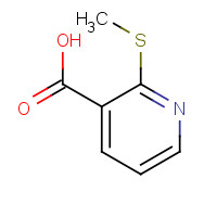 74470-23-8 2-(METHYLTHIO)NICOTINIC ACID chemical structure