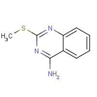 63963-40-6 4-AMINO-2-METHYLMERCAPTOQUINAZOLINE chemical structure