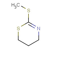 58842-19-6 2-(METHYLSULFANYL)-5,6-DIHYDRO-4H-1,3-THIAZINE chemical structure
