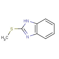 7152-24-1 2-(METHYLTHIO)BENZIMIDAZOLE chemical structure