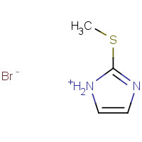 84501-63-3 2-(methylthio)-1H-imidazolium bromide chemical structure