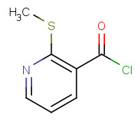 97936-43-1 2-(METHYLTHIO)NICOTINYL CHLORIDE chemical structure
