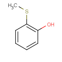 1073-29-6 2-HYDROXYTHIOANISOLE chemical structure