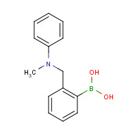 172940-58-8 2-(N-METHYL-N-PHENYL)AMINOMETHYLBENZENEBORONIC ACID chemical structure