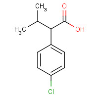 2012-74-0 ALPHA-ISOPROPYL-4-CHLOROPHENYLACETIC ACID chemical structure
