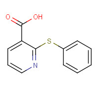 35620-72-5 2-(PHENYLTHIO)NICOTINIC ACID chemical structure
