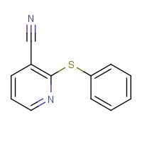 35620-68-9 2-(PHENYLTHIO)NICOTINONITRILE chemical structure