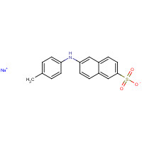 53313-85-2 2-(P-TOLUIDINO)NAPHTHALENE-6-SULFONIC ACID SODIUM SALT chemical structure