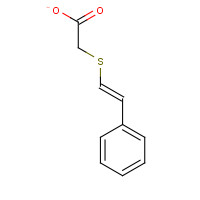 13435-97-7 2-(STYRYLTHIO)ACETIC ACID chemical structure