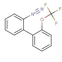 175676-17-2 2-(TRIFLUOROMETHOXY)BIPHENYL-2'-DIAZONIUM HEXAFLUOROANTIMONATE chemical structure