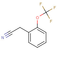 137218-25-8 2-Triflnoromethoxybenzyl cyanide chemical structure
