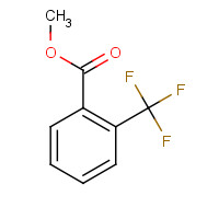 344-96-7 Methyl 2-(trifluoromethyl)benzoate chemical structure