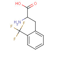 3832-73-3 L-2-TRIFLUOROMETHYLPHENYLALANINE chemical structure