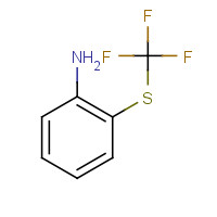 347-55-7 2-(TRIFLUOROMETHYLTHIO)ANILINE chemical structure