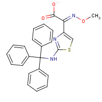 123333-74-4 2-(TRITYLAMINO)-ALPHA-(METHOXYIMINO)-4-THIAZOLEACETIC ACID HYDROCHLORIDE chemical structure