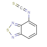 109029-21-2 2,1,3-BENZOTHIADIAZOL-4-YL ISOTHIOCYANATE chemical structure