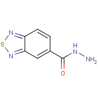 98550-17-5 2,1,3-BENZOTHIADIAZOLE-5-CARBOHYDRAZIDE chemical structure