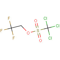23199-56-6 2,2,2-TRIFLUOROETHYL TRICHLOROMETHANESULFONATE chemical structure
