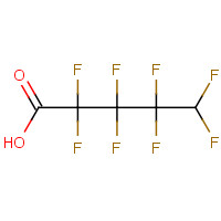 376-72-7 5H-OCTAFLUOROPENTANOIC ACID chemical structure