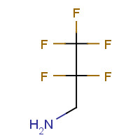 422-03-7 2,2,3,3,3-PENTAFLUOROPROPYLAMINE chemical structure