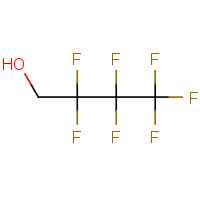 375-01-9 2,2,3,3,4,4,4-Heptafluoro-1-butanol chemical structure