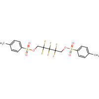 632-01-9 2,2,3,3,4,4-HEXAFLUOROPENTANE-1,5-DIYL BIS(4-METHYLBENZENESULFONATE) chemical structure