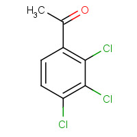 13608-87-2 2',3',4'-TRICHLOROACETOPHENONE chemical structure