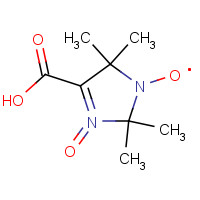 49837-79-8 4-CARBOXY-2,2,5,5-TETRAMETHYL-3-IMIDAZOLINE-3-OXIDE-1-OXYL,FREE RADICAL chemical structure