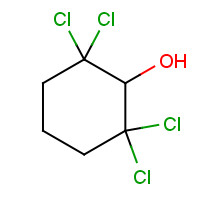 56207-45-5 2,2,6,6-TETRACHLOROCYCLOHEXANOL chemical structure