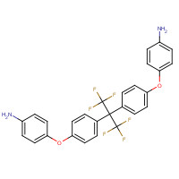 69563-88-8 2,2-BIS[4-(4-AMINOPHENOXY)PHENYL]HEXAFLUOROPROPANE chemical structure