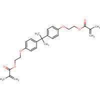 41637-38-1 BISPHENOL A ETHOXYLATE DIMETHACRYLATE chemical structure
