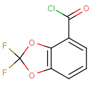 143096-86-0 2,2-Difluoro-1,3-benzodioxole-4-carbonyl chloride chemical structure