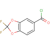 127163-51-3 2,2-Difluoro-1,3-benzodioxole-5-carbonyl chloride chemical structure