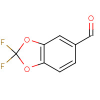 656-42-8 2,2-Difluorobenzodioxole-5-carboxaldehyde chemical structure