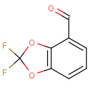 119895-68-0 2,2-Difluorobenzodioxole-4-carboxaldehyde chemical structure