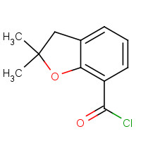 499785-51-2 2,2-DIMETHYL-2,3-DIHYDRO-1-BENZOFURAN-7-CARBONYL CHLORIDE chemical structure