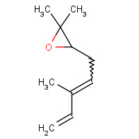 69103-20-4 2,2-Dimethyl-3-(3-methyl-2,4-pentadienyl)-oxirane chemical structure