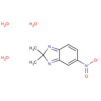 306935-58-0 2,2-DIMETHYL-5-NITRO-2H-BENZIMIDAZOLE TRIHYDRATE chemical structure