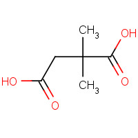 597-43-3 2,2-Dimethylsuccinic acid chemical structure