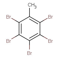 87-83-2 2,3,4,5,6-PENTABROMOTOLUENE chemical structure