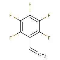 653-34-9 2,3,4,5,6-PENTAFLUOROSTYRENE chemical structure