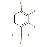 393-01-1 2,3,4-TRIFLUOROBENZOTRIFLUORIDE chemical structure