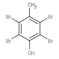 37721-75-8 2,3,5,6-TETRABROMO-4-METHYLPHENOL chemical structure